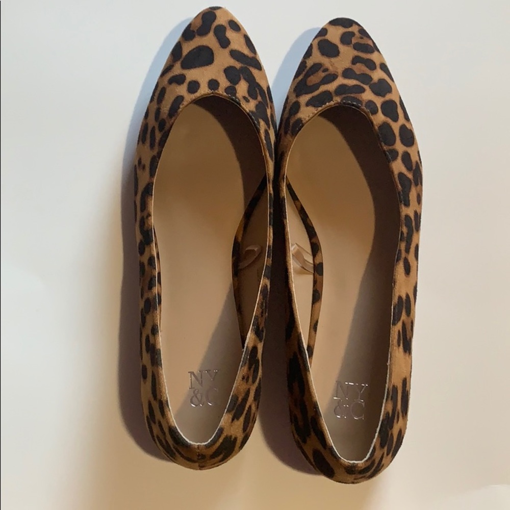 NY&C pointed toe flats